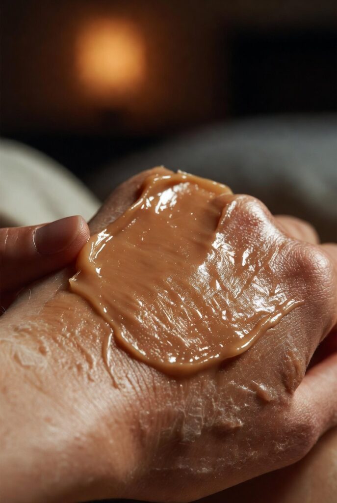 Step 6: Apply Occlusive on Dry Patches (Nighttime)