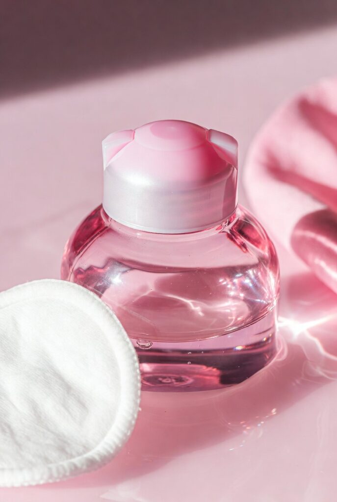Best for Makeup Removal: Garnier Micellar Water (Pink Cap)
