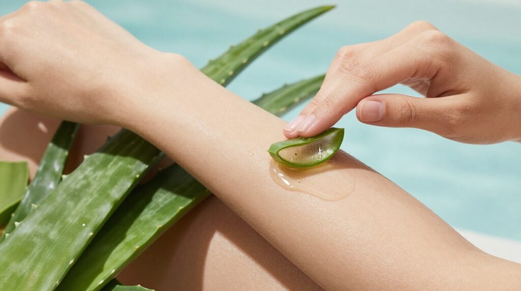 Step 7: Post-Sun Care – Soothe and Repair