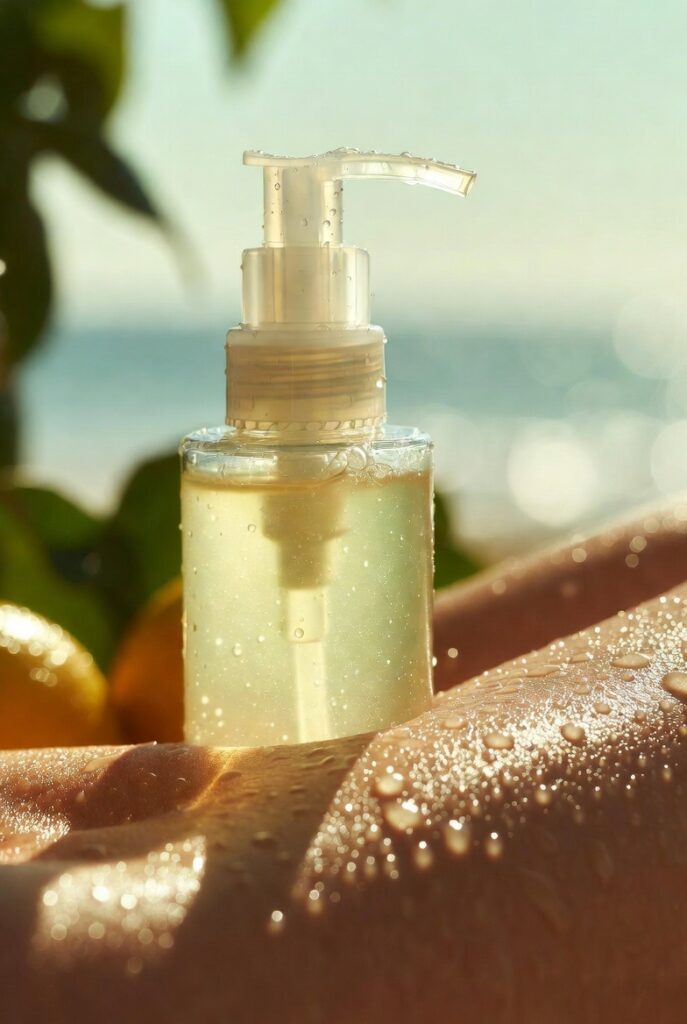 Step 3: Pat Dry, Leaving Skin Damp