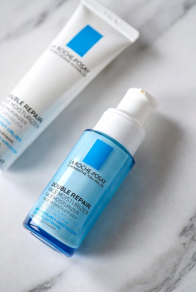 Best for Normal to Combination Skin: La Roche-Posay Double Repair Face Moisturizer