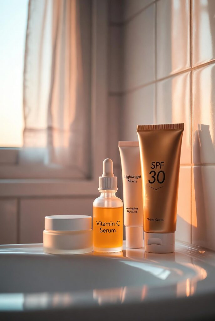 Morning Routine (Protect and Brighten)
