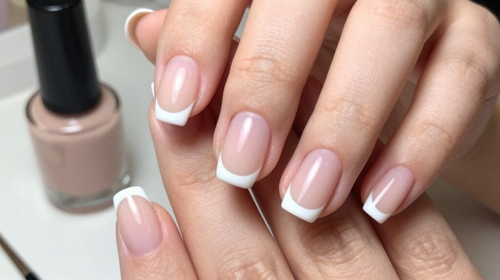 1. Micro French Tips