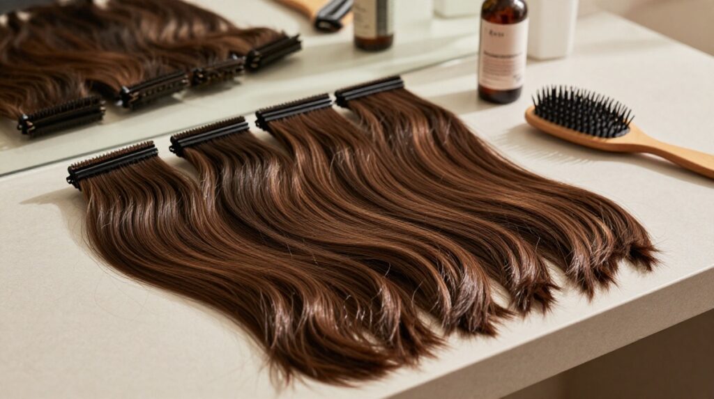 Clip-In Face Framing Extensions