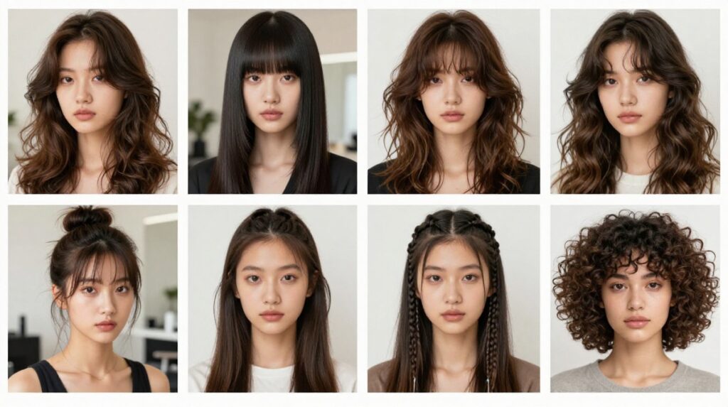 Styling Ideas for Face Framing Haircuts
