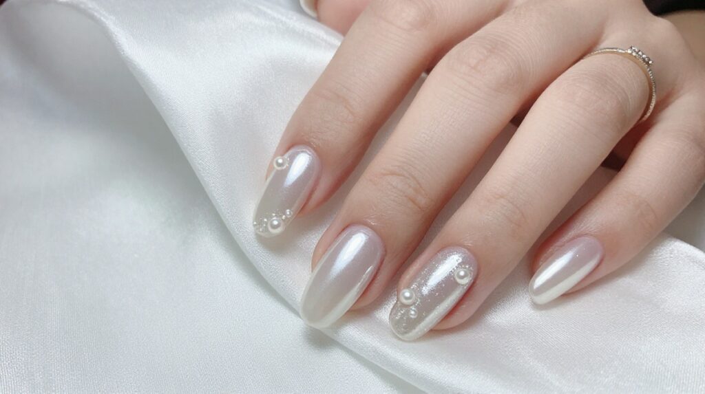 10. Pearl Chrome with Tiny Pearls