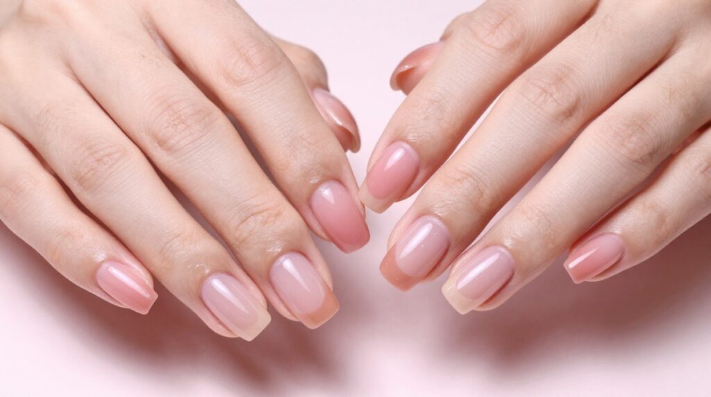 2. Korean Syrup Nails
