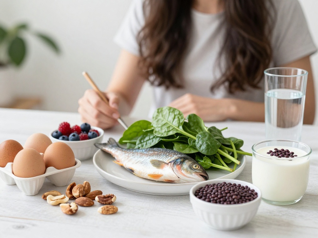 Step 9: Eat Foods That Support Healthy Hair Growth