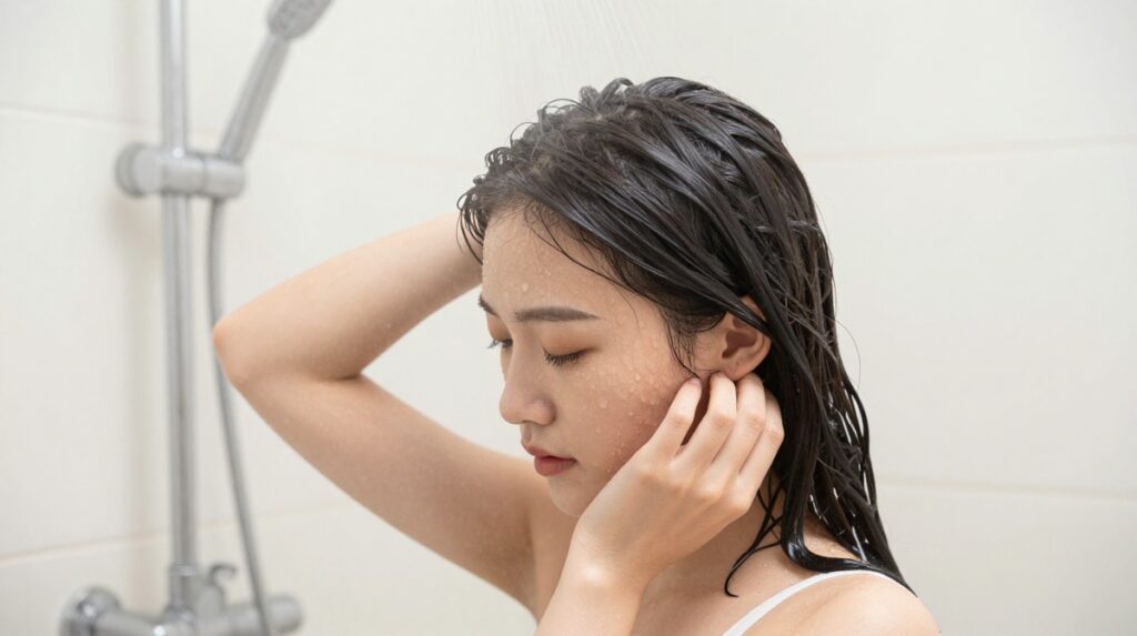 1. Washing with very hot water