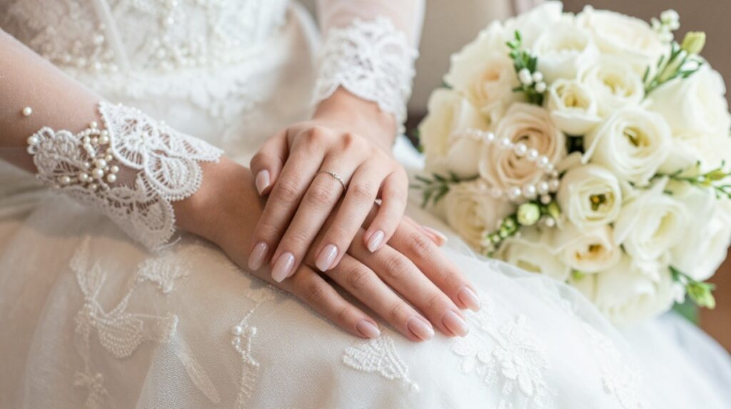 Elegant Wedding Nail Ideas
