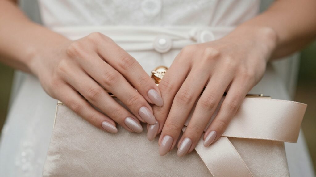 3. Nude Nails with Subtle Shimmer