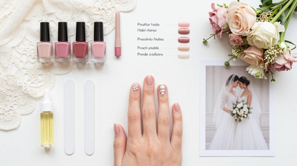 Step-by-Step Guide to Choose or Use Wedding Nail Products