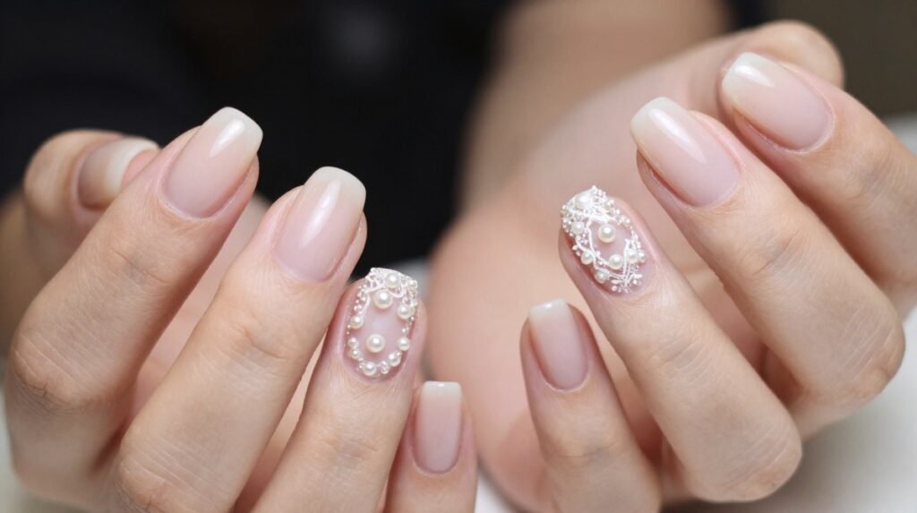 Test Nails with Your Bouquet