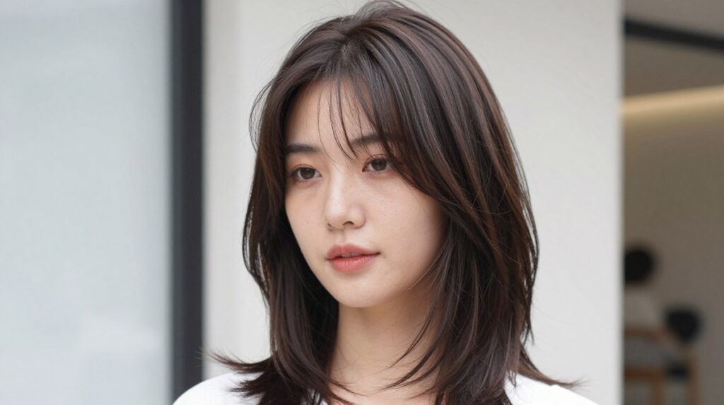 9. Shoulder-Length Cut With Face-Framing Layers