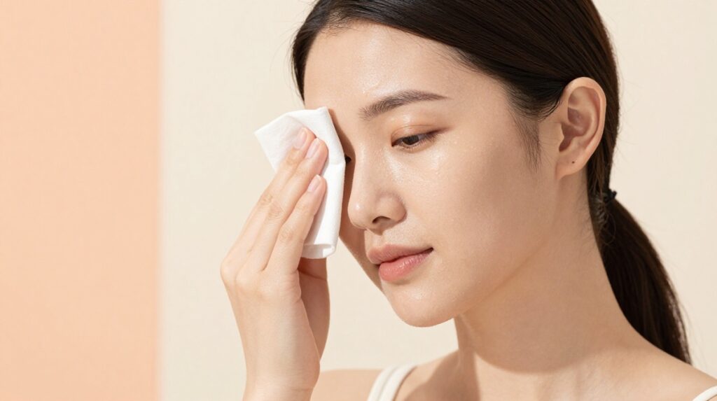 5. Blot Sweat Instead of Rubbing