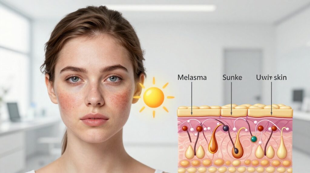 What Causes Dark Spots and Uneven Skin Tone?