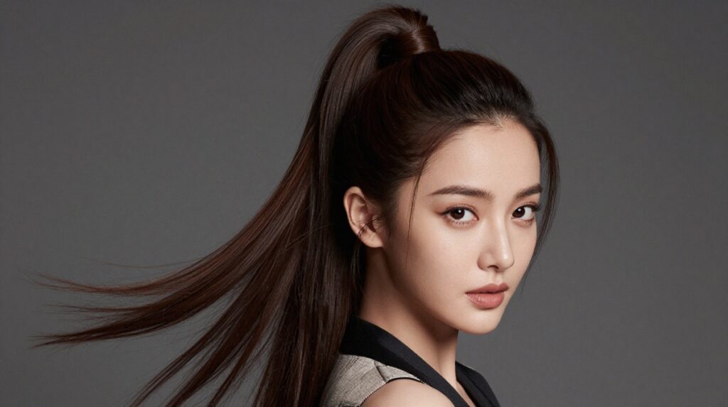 6. High Ponytail