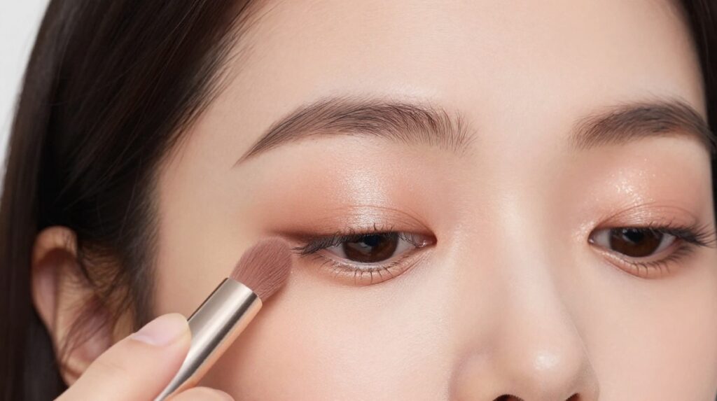 Step 9: Apply Soft Eyeshadow