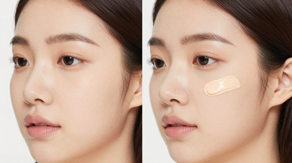 Using Too Much Foundation