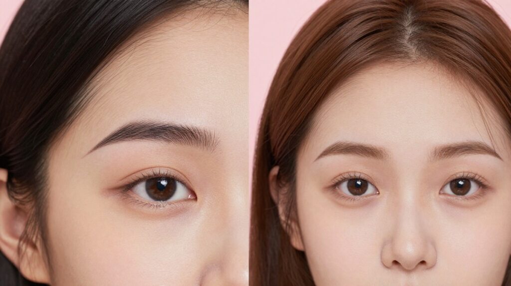 Making Brows Too Dark