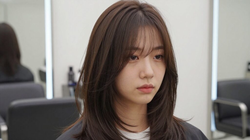 1. Korean Layered Haircut