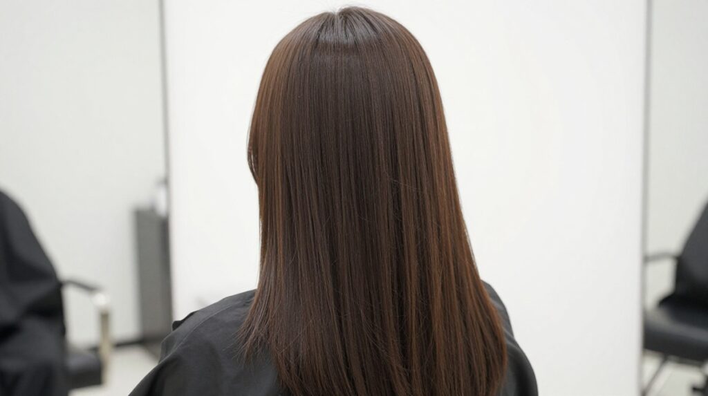 10. Korean Straight Hair with Layers