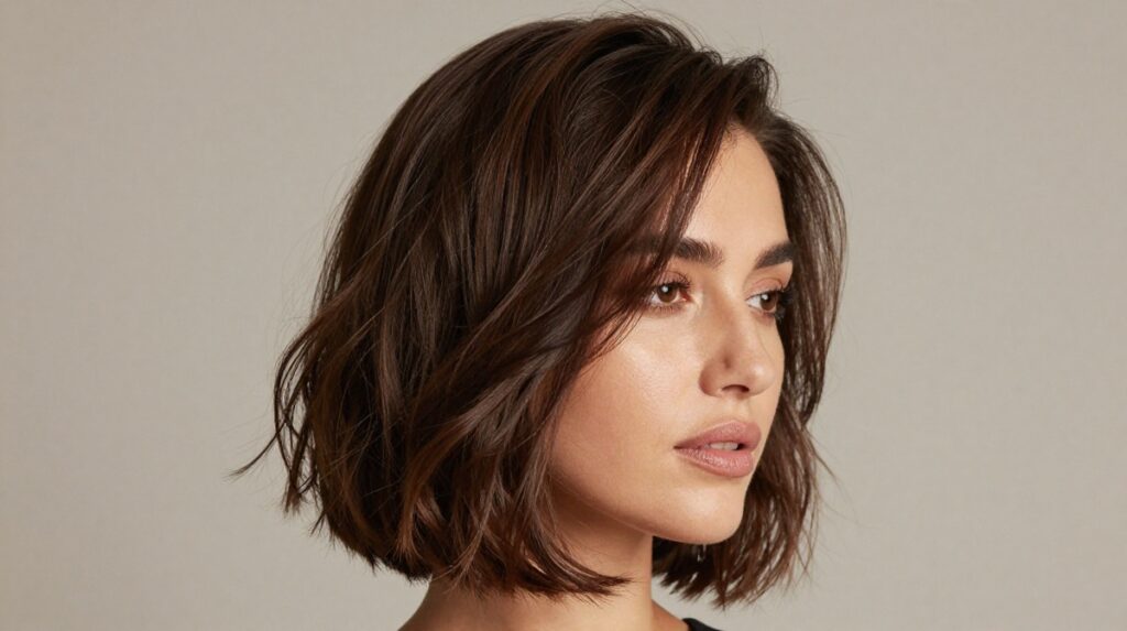 15. Wavy French Bob