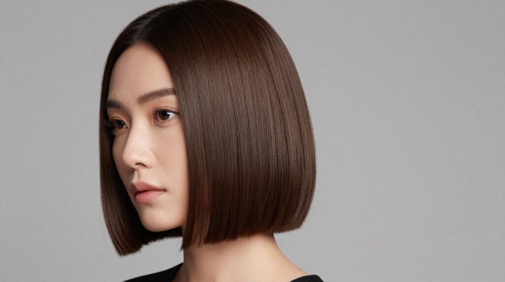 1. Sleek French Bob