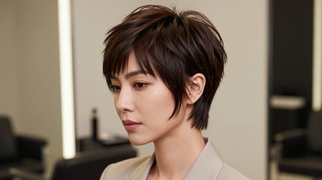 24. Soft Pixie With Longer Top