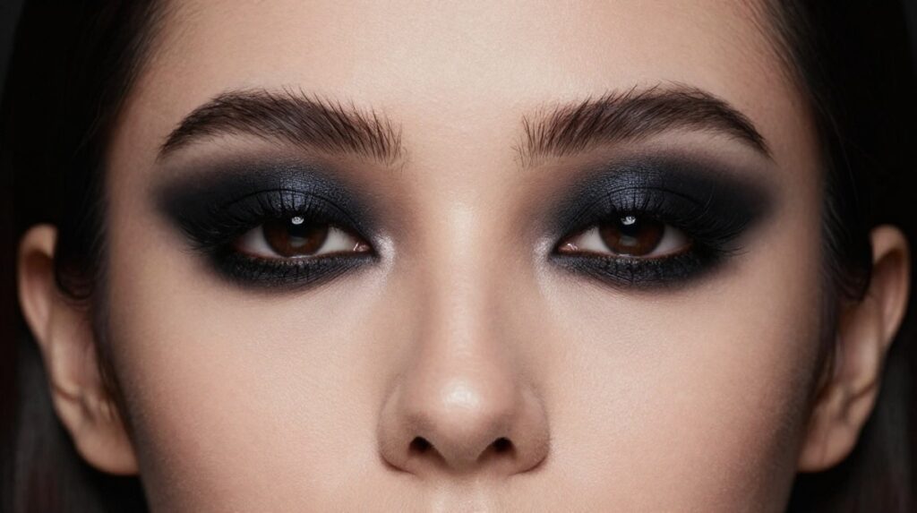 Black Smoky Eye Makeup