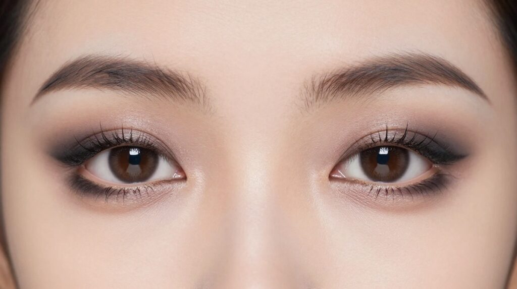 Smoky Eyes for Round Eyes